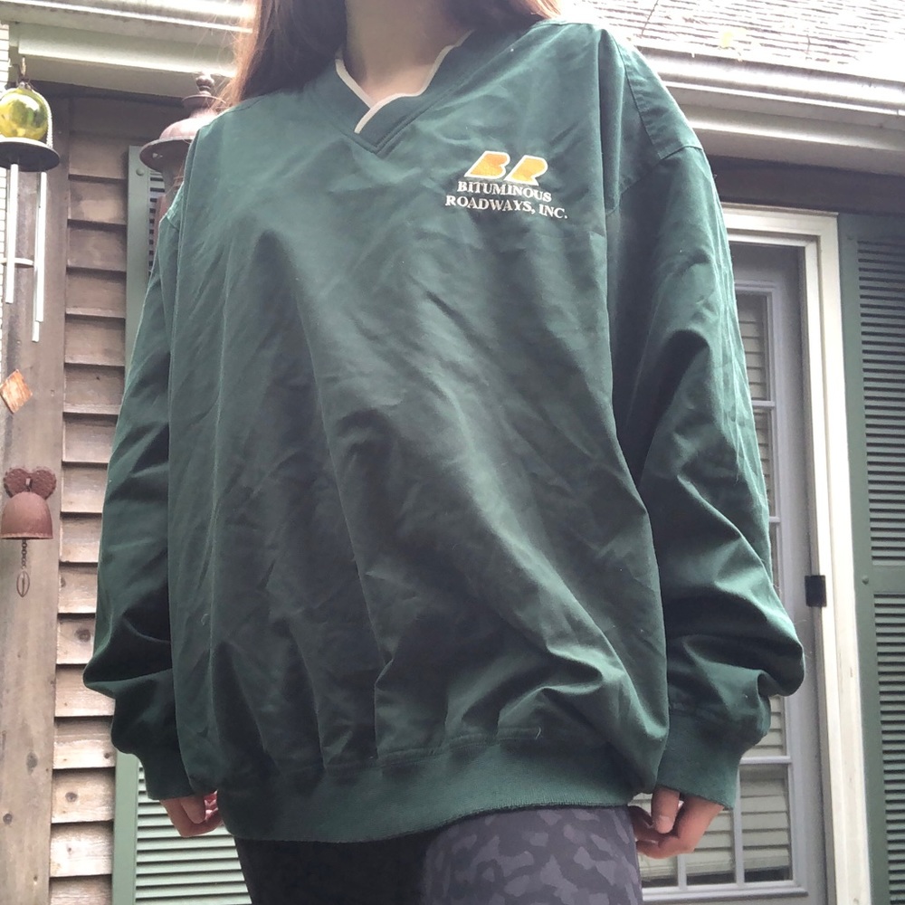 Oversized windbreaker